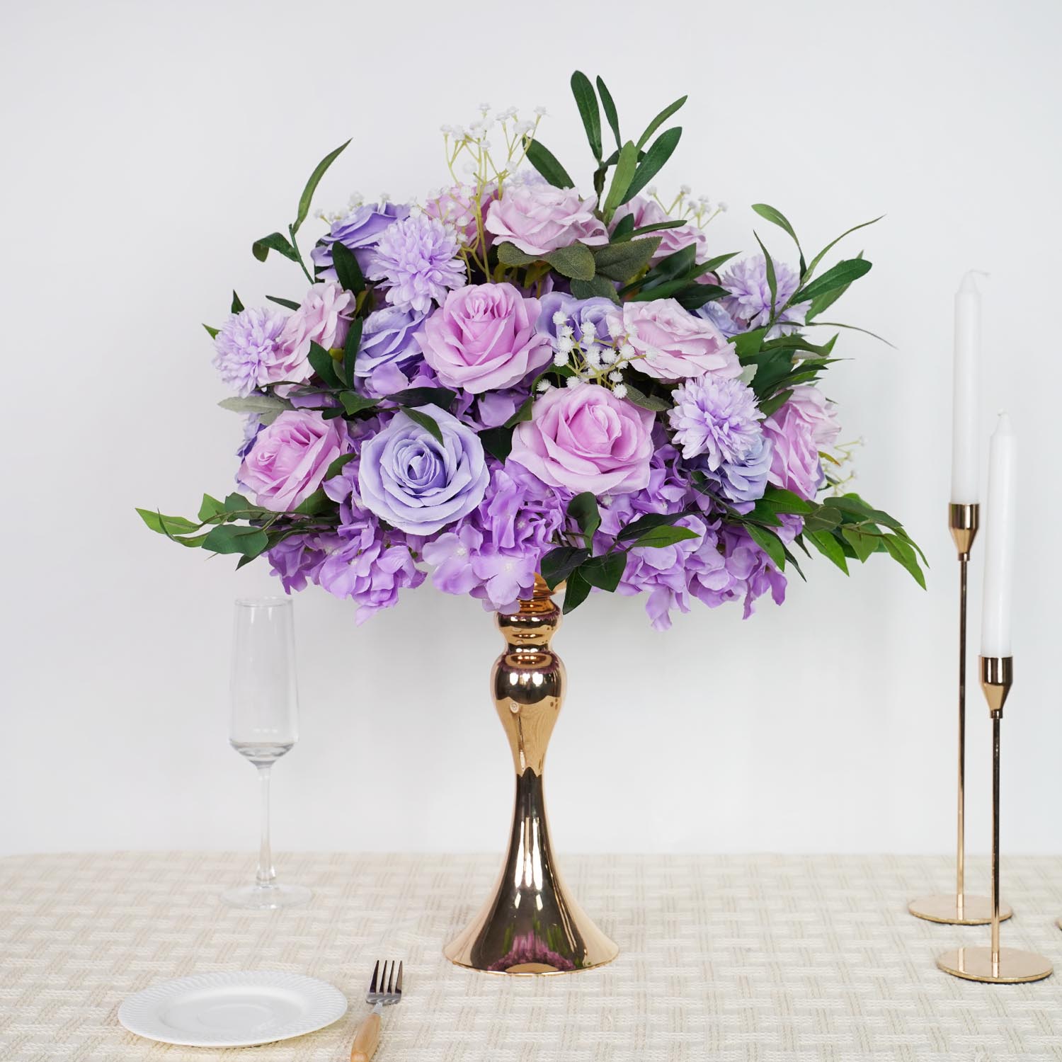 40cm Purple Flower Ball Floral Arrangement 2 picture